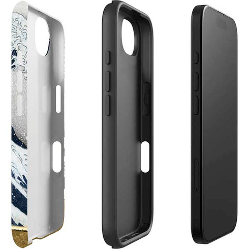The Great Wave off Kanagawa by Hokusai iPhone 16e Impact Case
