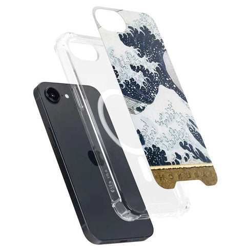 The Great Wave off Kanagawa by Hokusai iPhone 16e MagSafe Case