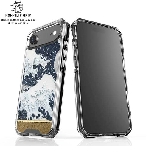 The Great Wave off Kanagawa by Hokusai iPhone 17 Air Clear Case