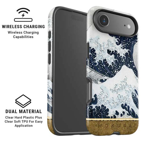 The Great Wave off Kanagawa by Hokusai iPhone 17 Air Magsafe Impact Case