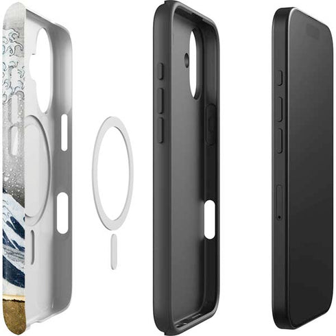 The Great Wave off Kanagawa by Hokusai iPhone 17 Magsafe Impact Case