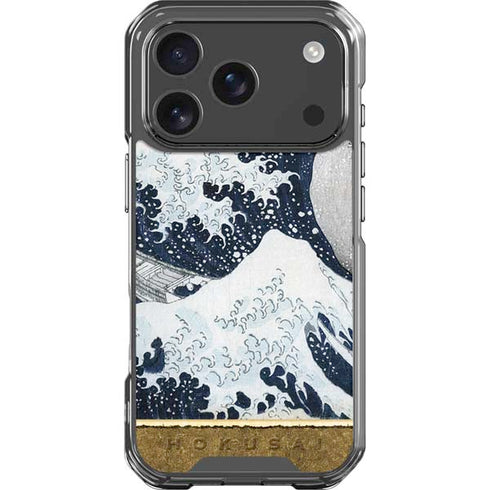 The Great Wave off Kanagawa by Hokusai iPhone 17 Pro Clear Case
