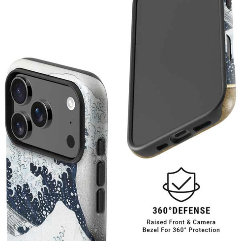 The Great Wave off Kanagawa by Hokusai iPhone 17 Pro Magsafe Impact Case