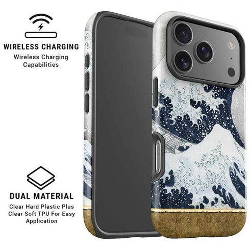 The Great Wave off Kanagawa by Hokusai iPhone 17 Pro Magsafe Impact Case