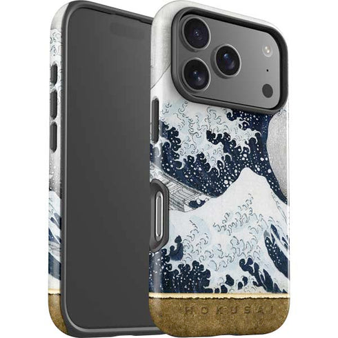 The Great Wave off Kanagawa by Hokusai iPhone 17 Pro Max Impact Case