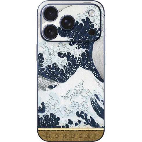 The Great Wave off Kanagawa by Hokusai iPhone 17 Pro Skin