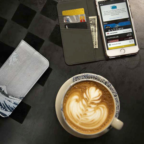 Hokusai The Great Wave off Kanagawa iPhone 7 Folio Case