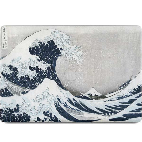The Great Wave off Kanagawa by Hokusai MacBook Skins