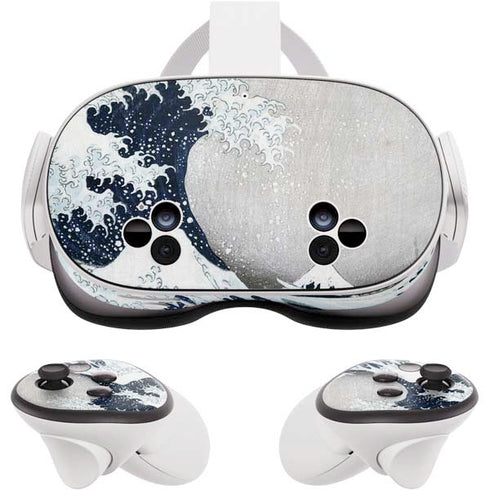 The Great Wave off Kanagawa by Hokusai Meta Quest 3S Skin