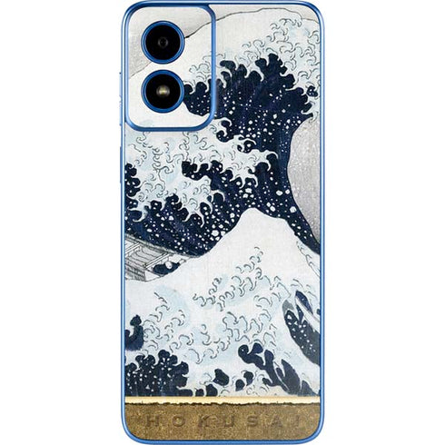 The Great Wave off Kanagawa by Hokusai Moto G Play 4G (2024) Skin
