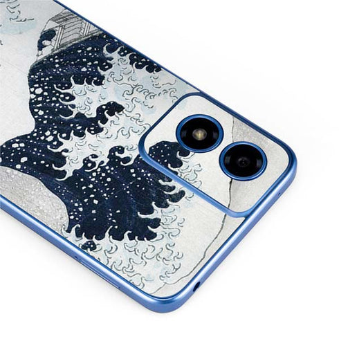 The Great Wave off Kanagawa by Hokusai Moto G Play 4G (2024) Skin