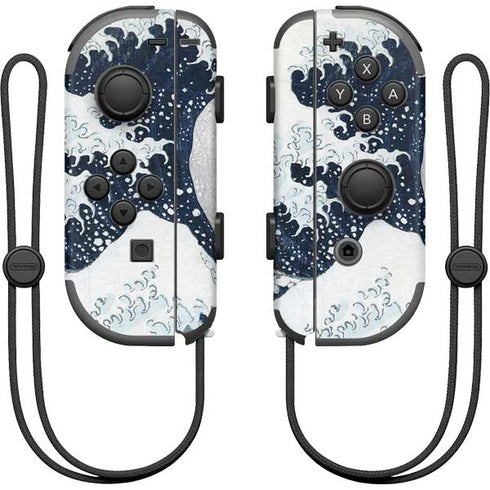 The Great Wave off Kanagawa by Hokusai Nintendo Skins