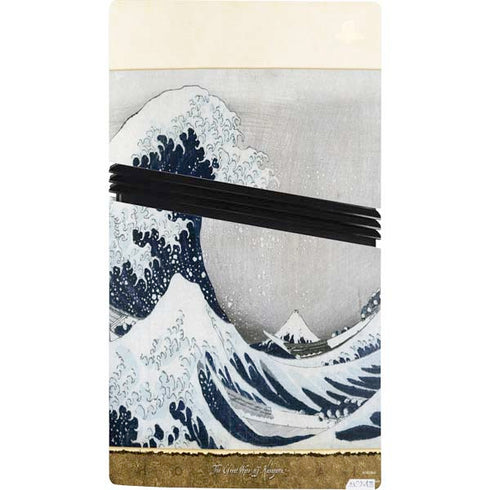 The Great Wave off Kanagawa by Hokusai PS5 Pro Bundle Skin