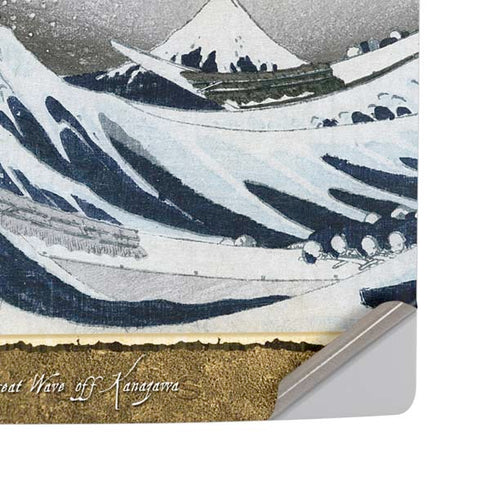 The Great Wave off Kanagawa by Hokusai PS5 Pro Disk Console Skin