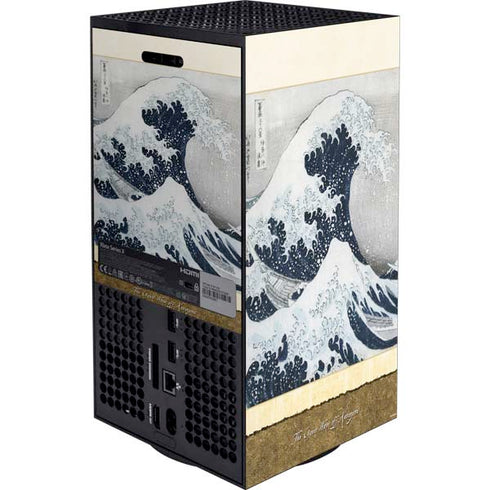 The Great Wave off Kanagawa by Hokusai XBox Series X Digital Edition Bundle Skin