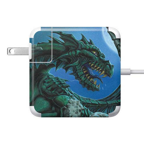 The Green Dragon by Ed Beard Jr 85W Power Adapter (15 and 17 inch MacBook Pro Charger) Skin