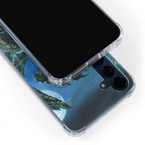 The Green Dragon by Ed Beard Jr Galaxy A55 5G Clear Case