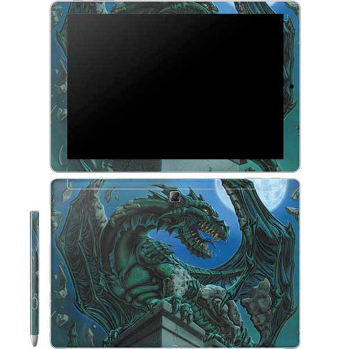 The Green Dragon by Ed Beard Jr Galaxy Book 12in Skin