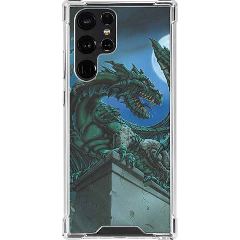 The Green Dragon by Ed Beard Jr Galaxy S23 Ultra Clear Case