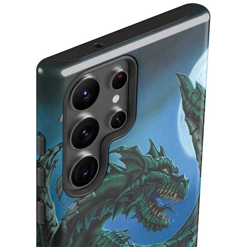 The Green Dragon by Ed Beard Jr Galaxy S23 Ultra Pro Case