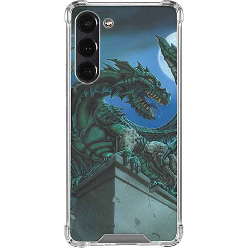 The Green Dragon by Ed Beard Jr Galaxy S24 FE Clear Case