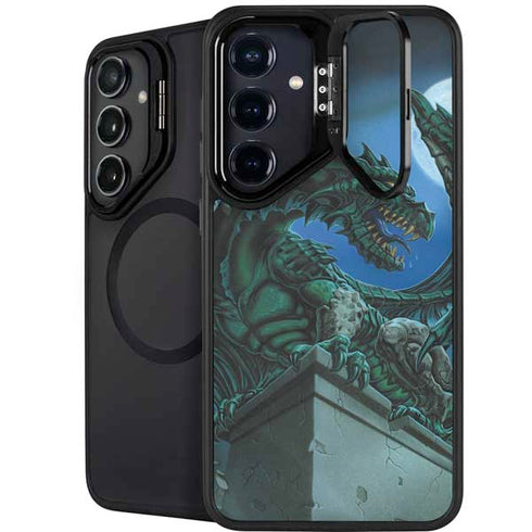 The Green Dragon by Ed Beard Jr Galaxy S25 Kickstand Case