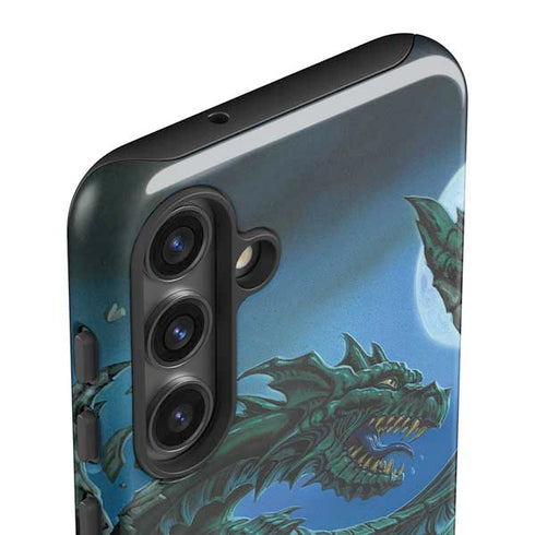 The Green Dragon by Ed Beard Jr Galaxy S25 Plus Impact Case
