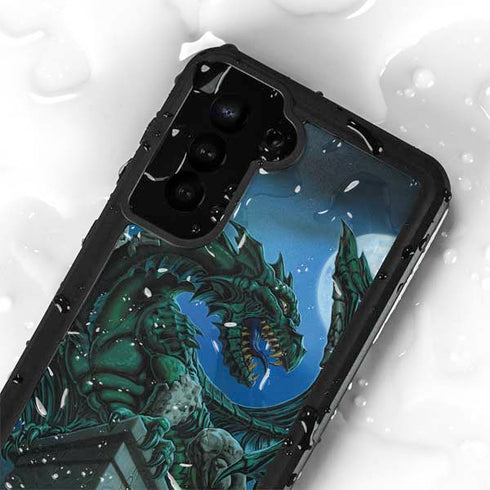 The Green Dragon by Ed Beard Jr Galaxy S24 Plus Waterproof Case