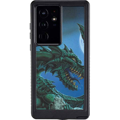 The Green Dragon by Ed Beard Jr Galaxy S24 Ultra Waterproof Case