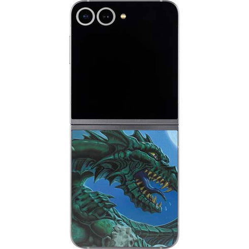 The Green Dragon by Ed Beard Jr Galaxy Z Flip6 Skin