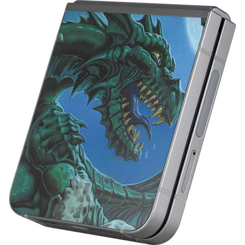 The Green Dragon by Ed Beard Jr Galaxy Z Flip6 Skin