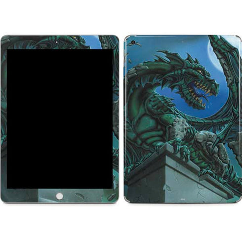 The Green Dragon by Ed Beard Jr Apple iPad Skin