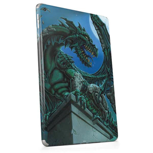 The Green Dragon by Ed Beard Jr Apple iPad Skin
