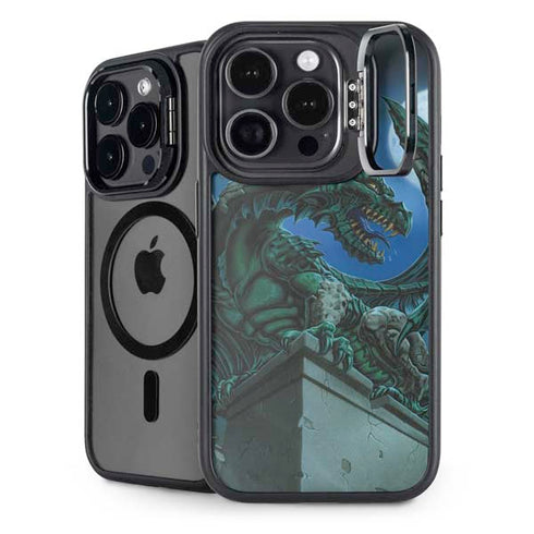 The Green Dragon by Ed Beard Jr iPhone 13 Pro Max Kickstand Case