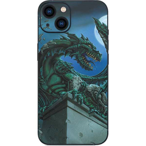 The Green Dragon by Ed Beard Jr iPhone Skins