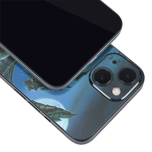 The Green Dragon by Ed Beard Jr iPhone Skins