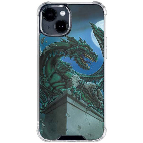 The Green Dragon by Ed Beard Jr iPhone 15 Clear Case