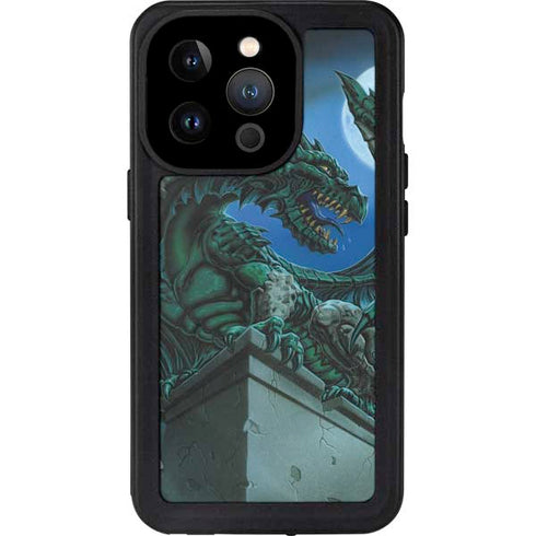 The Green Dragon by Ed Beard Jr iPhone 15 Pro Waterproof Case