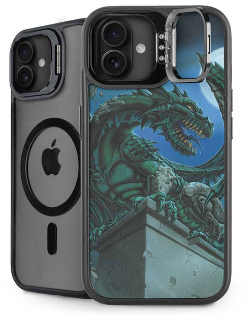 The Green Dragon by Ed Beard Jr iPhone 16 Kickstand Case