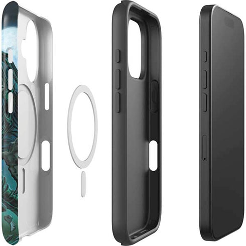 The Green Dragon by Ed Beard Jr iPhone 16 Magsafe Impact Case