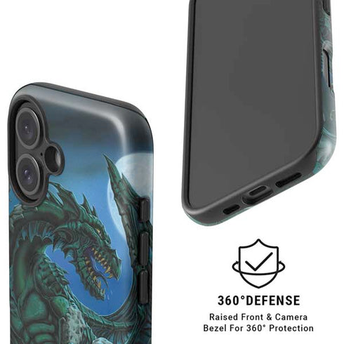 The Green Dragon by Ed Beard Jr iPhone 16 Magsafe Impact Case