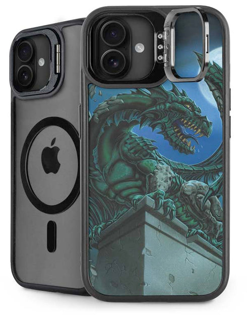 The Green Dragon by Ed Beard Jr iPhone 16 Plus Kickstand Case