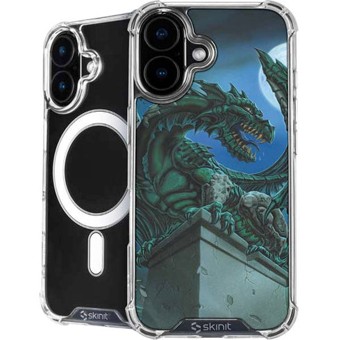 The Green Dragon by Ed Beard Jr iPhone 16 Plus MagSafe Case