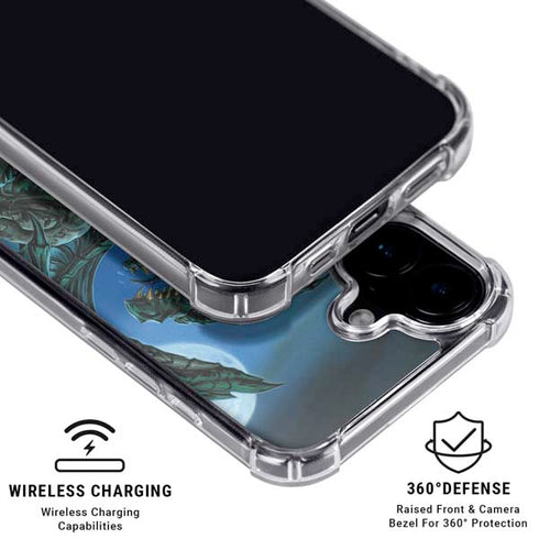 The Green Dragon by Ed Beard Jr iPhone 16 Plus MagSafe Case