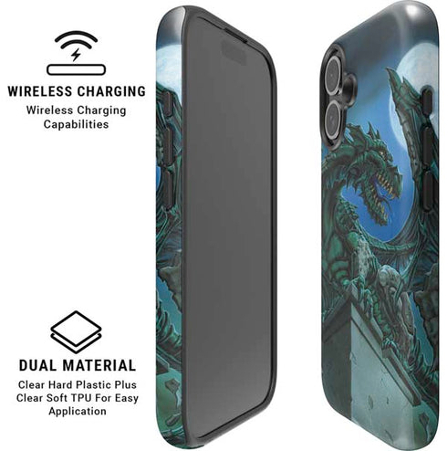 The Green Dragon by Ed Beard Jr iPhone 16 Plus Magsafe Impact Case