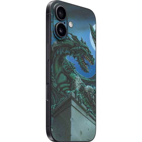 The Green Dragon by Ed Beard Jr iPhone 16 Plus Skin