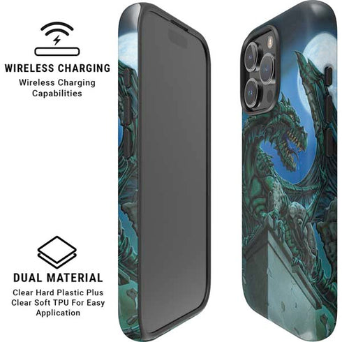 The Green Dragon by Ed Beard Jr iPhone 16 Pro Max Magsafe Impact Case
