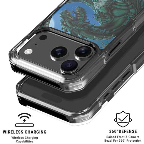 The Green Dragon by Ed Beard Jr iPhone 18 Pro Clear Case
