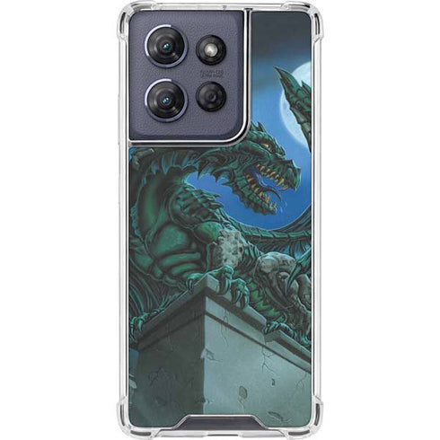 The Green Dragon by Ed Beard Jr Moto G 5G (2025) Clear Case