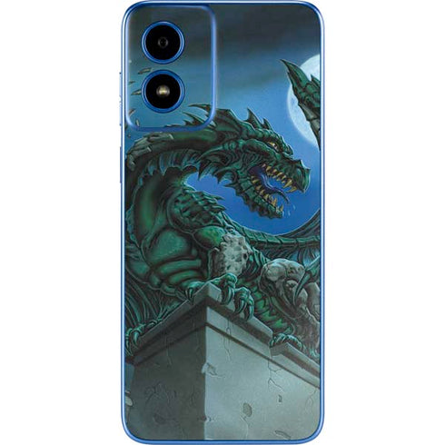 The Green Dragon by Ed Beard Jr Moto G Play 4G (2024) Skin